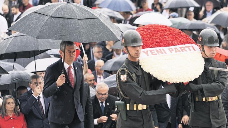 Yeni Parti’nin vitrini belli oldu! Özgür Özel kurmaylarıyla Ata’nın huzuruna çıktı